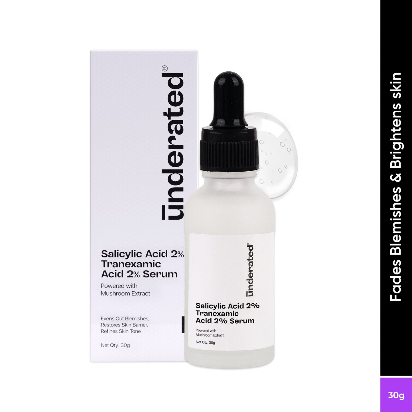 Salicylic Acid 2% + Tranexamic Acid 2% Serum - 30g | Anti-Acne and Brightening