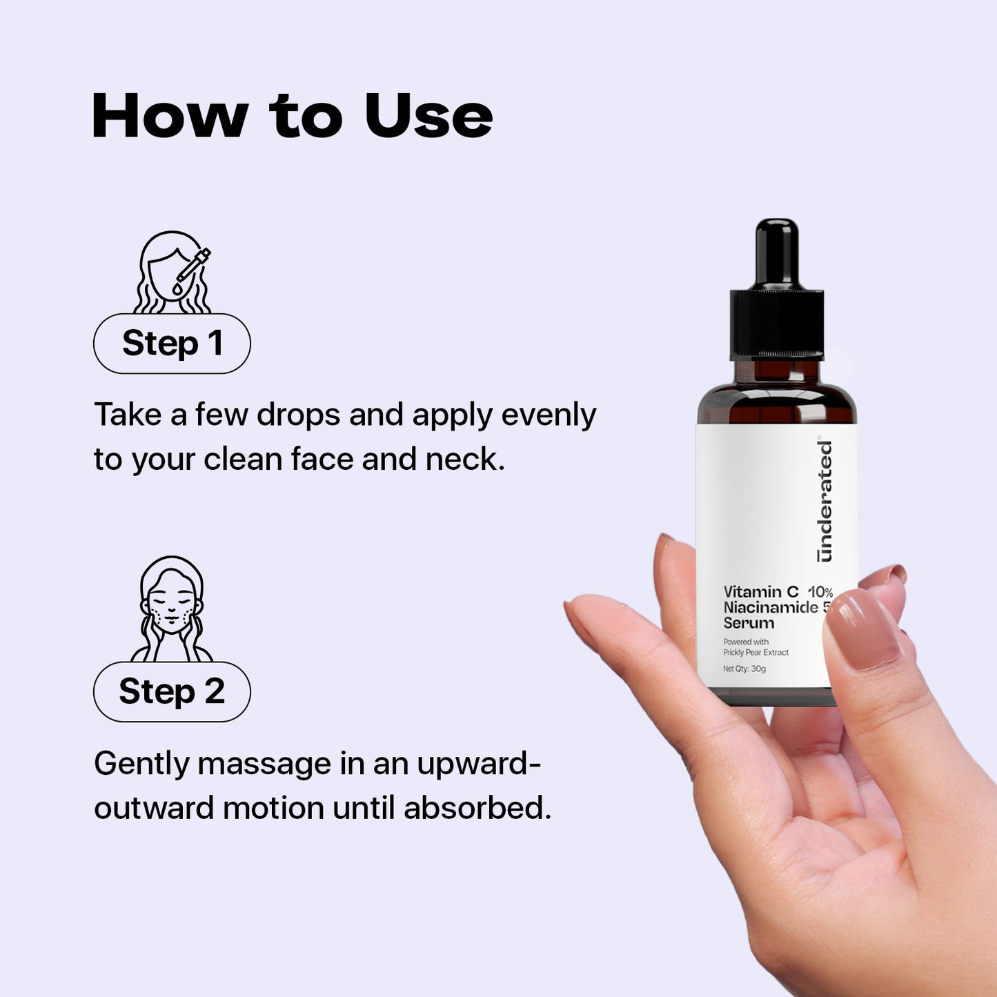 10% Vitamin C 5% Niacinamide Serum - 30g | Brightens and Evens Skin Tone
