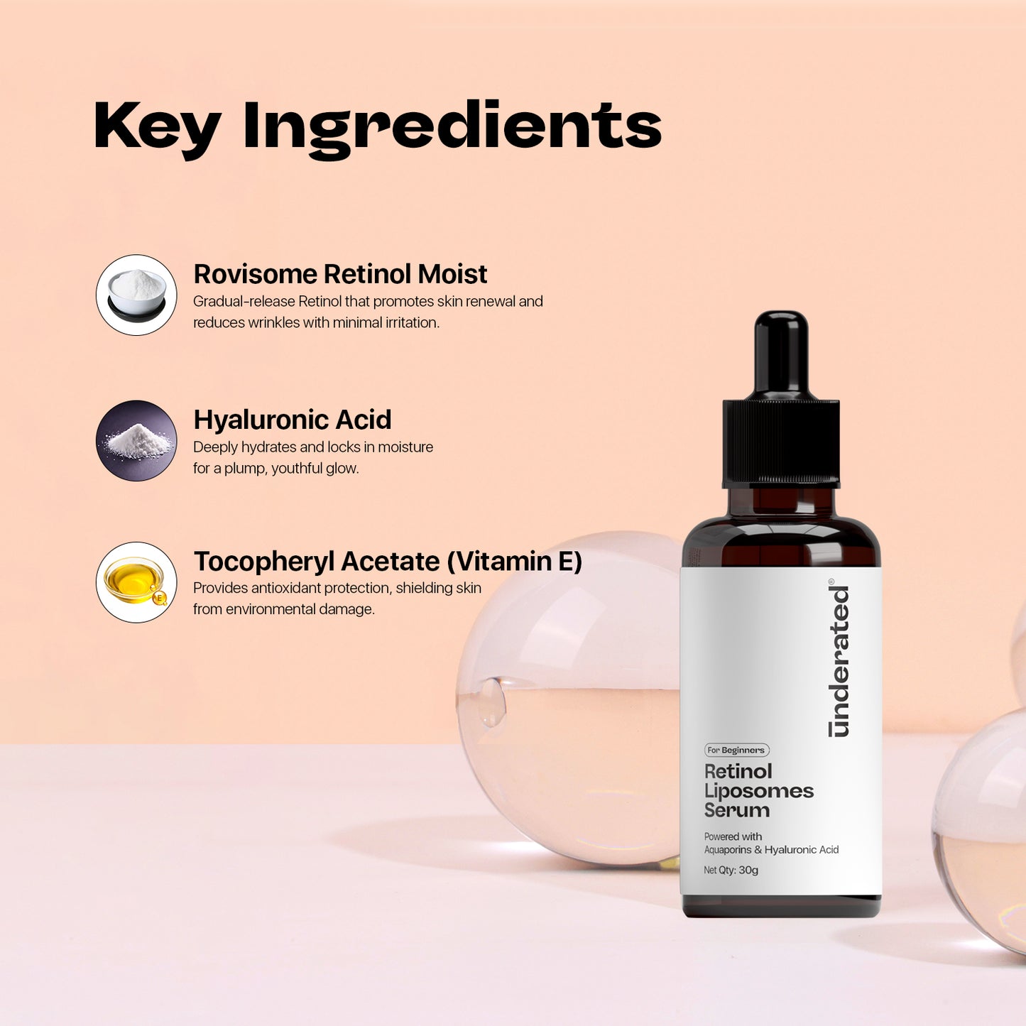 Retinol Liposomes Serum - 30g | Gives Skin Renewal and Deep Hydration