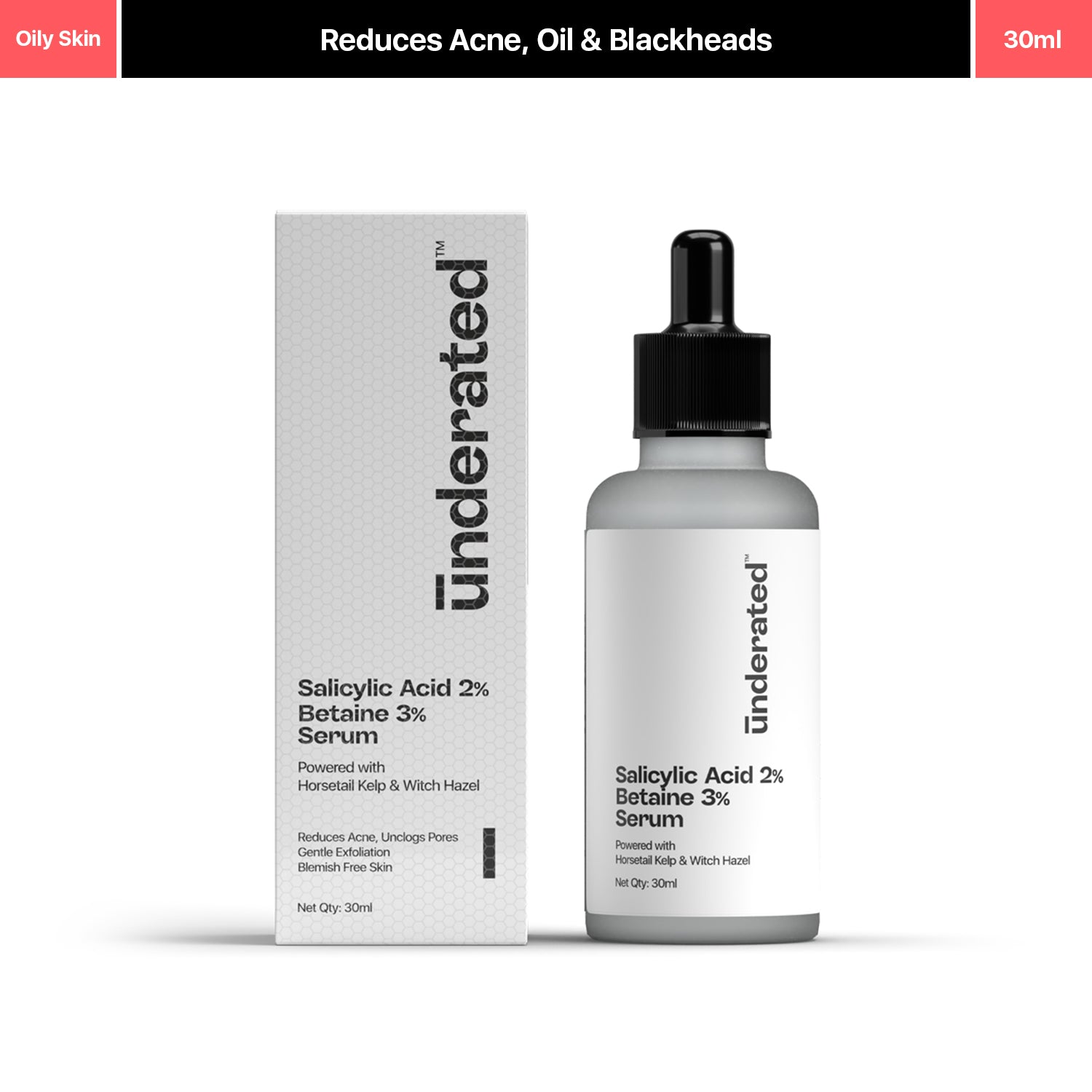 Salicylic Acid 2 Betaine 3 Serum 30ml For Reduced Acne and Blemi