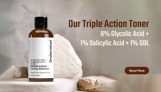 Unlock Radiant Skin with Our Triple-Action Toner: 8% Glycolic Acid + 1% Salicylic Acid + 1% GDL