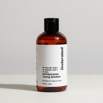 8% Glycolic Acid + 1% Salicylic Acid + 1% GDL Multipurpose Toning Solution