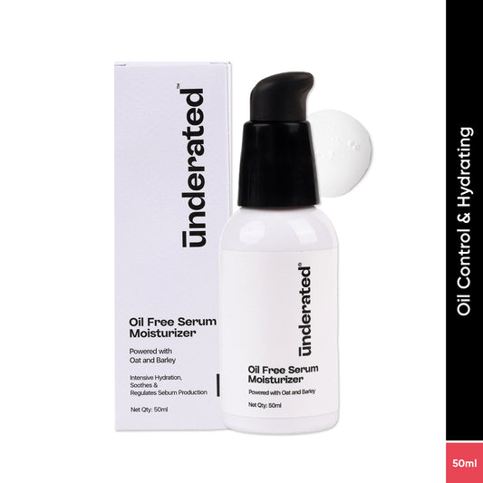 Oil Free Serum Moisturizer - 50g | For Long Lasting Hydration