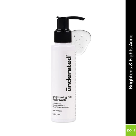 Brightening Gel Face Wash - 100ml | For Balanced Skin pH and Glowing look