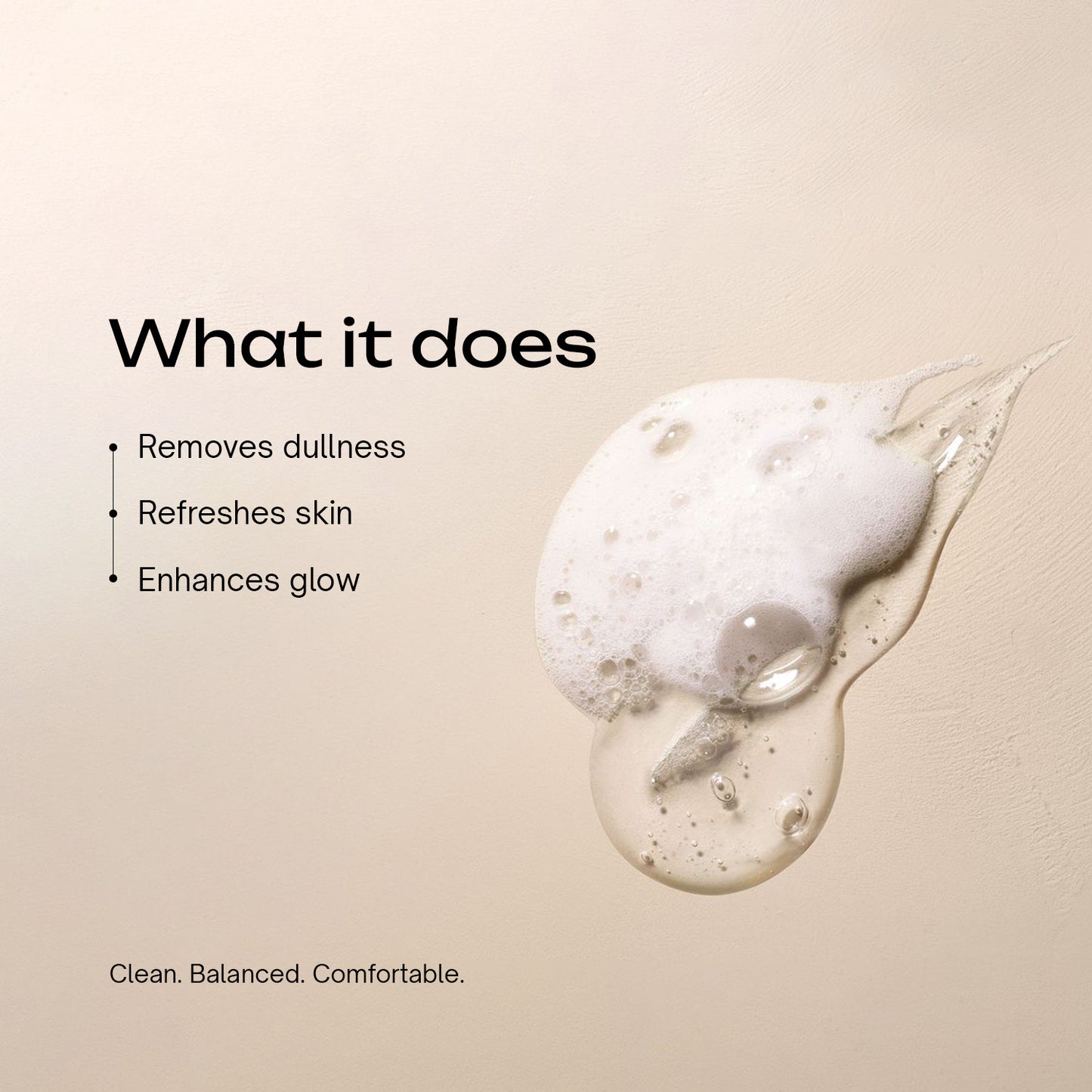 Brightening Gel Face Wash with Vitamin C & AHA BHA complex
