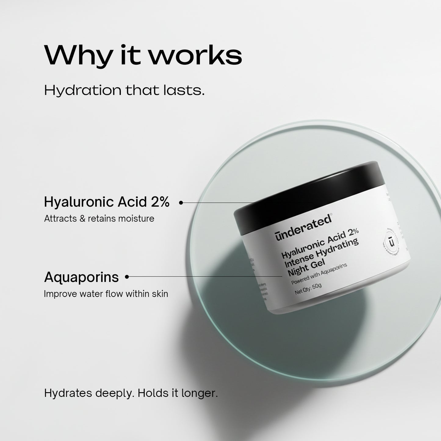 2% Hyaluronic Acid Intense Hydrating Night Gel