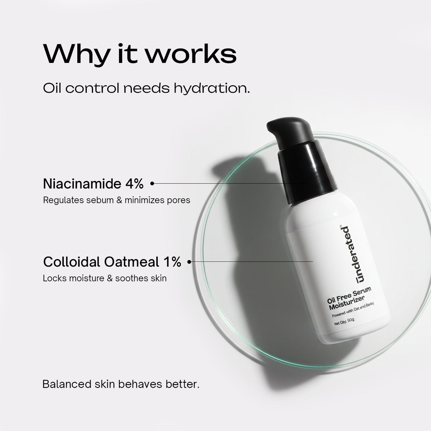 Oil Free Serum Moisturizer