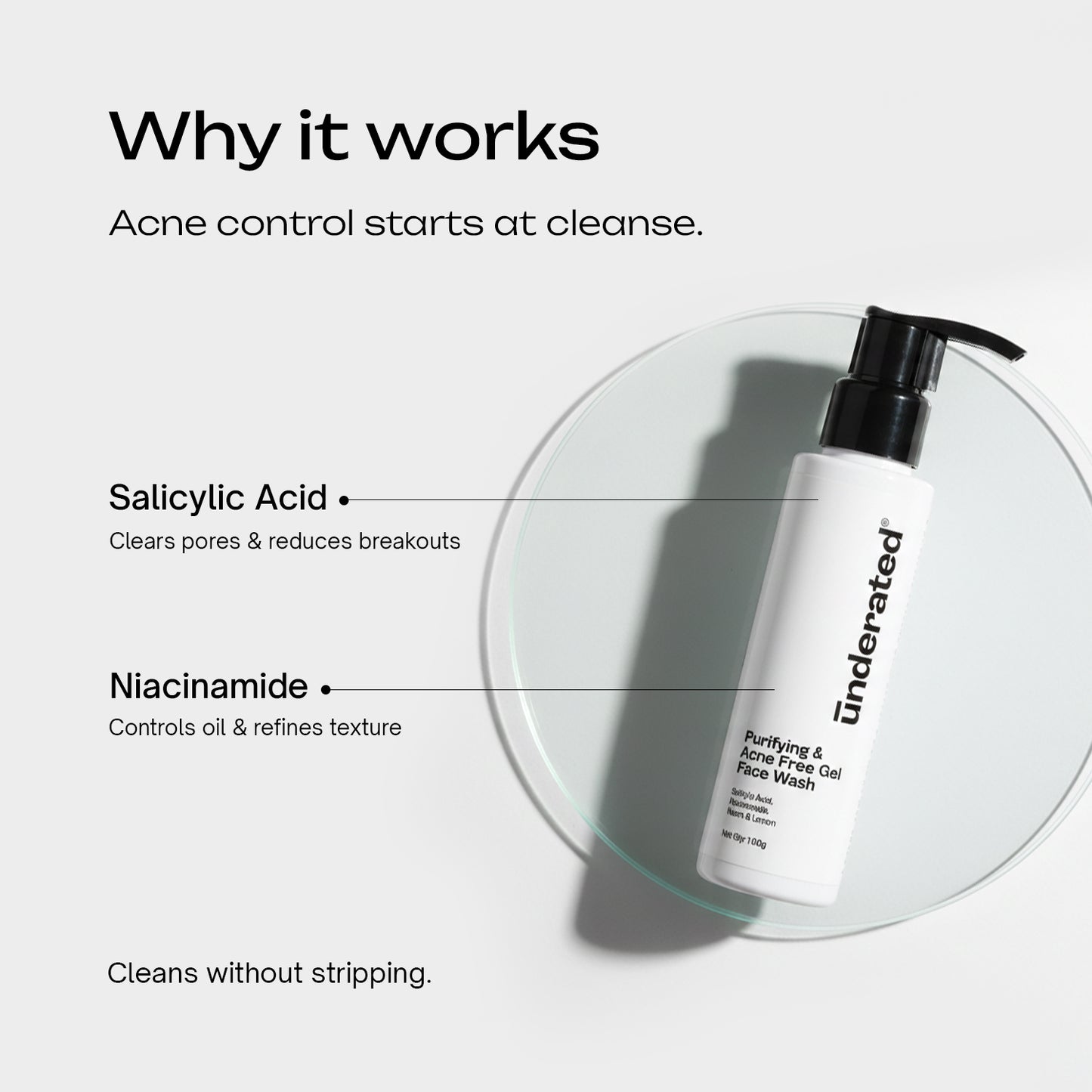 Purifying and Acne Free Gel Face Wash