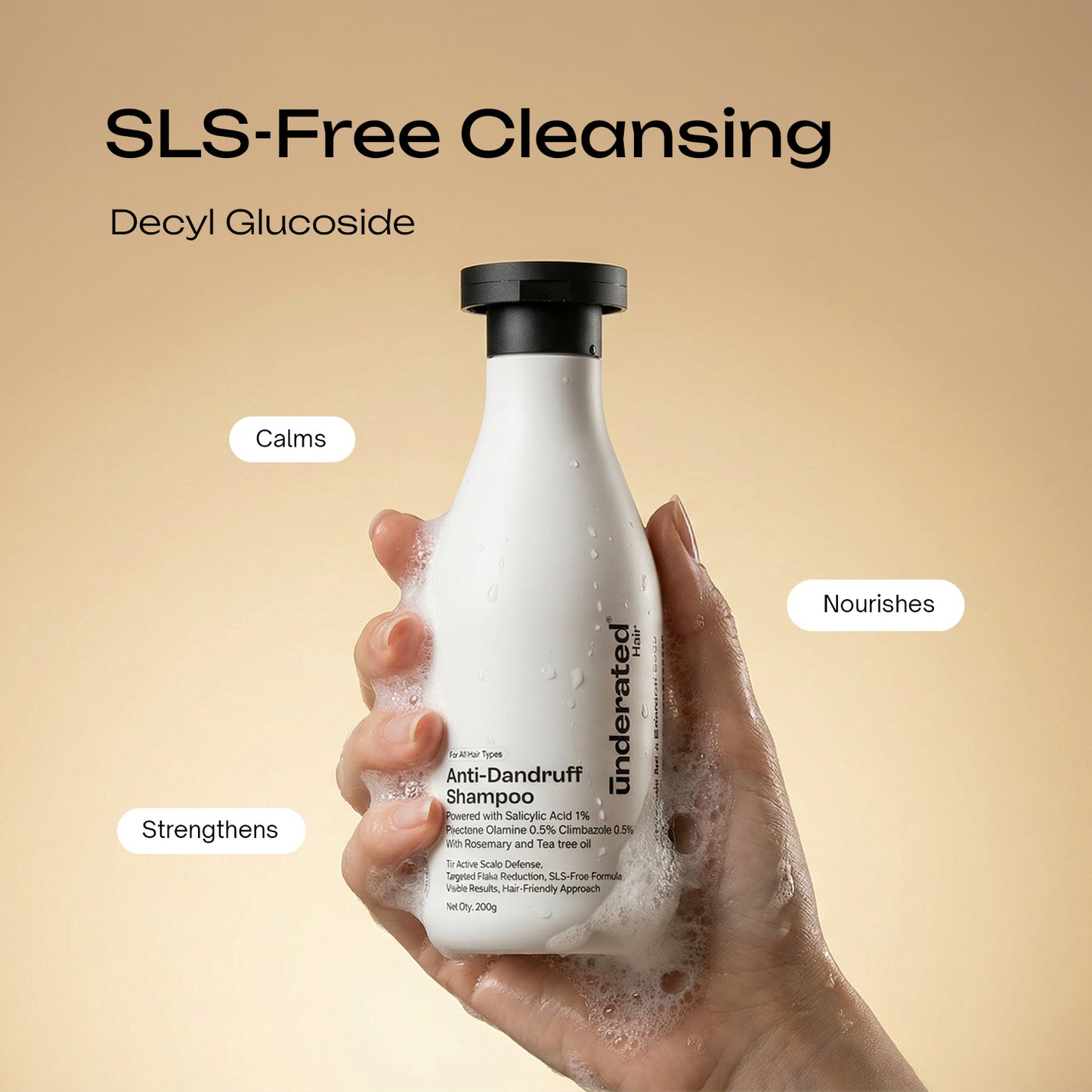 SLS-Free Anti-Dandruff Shampoo