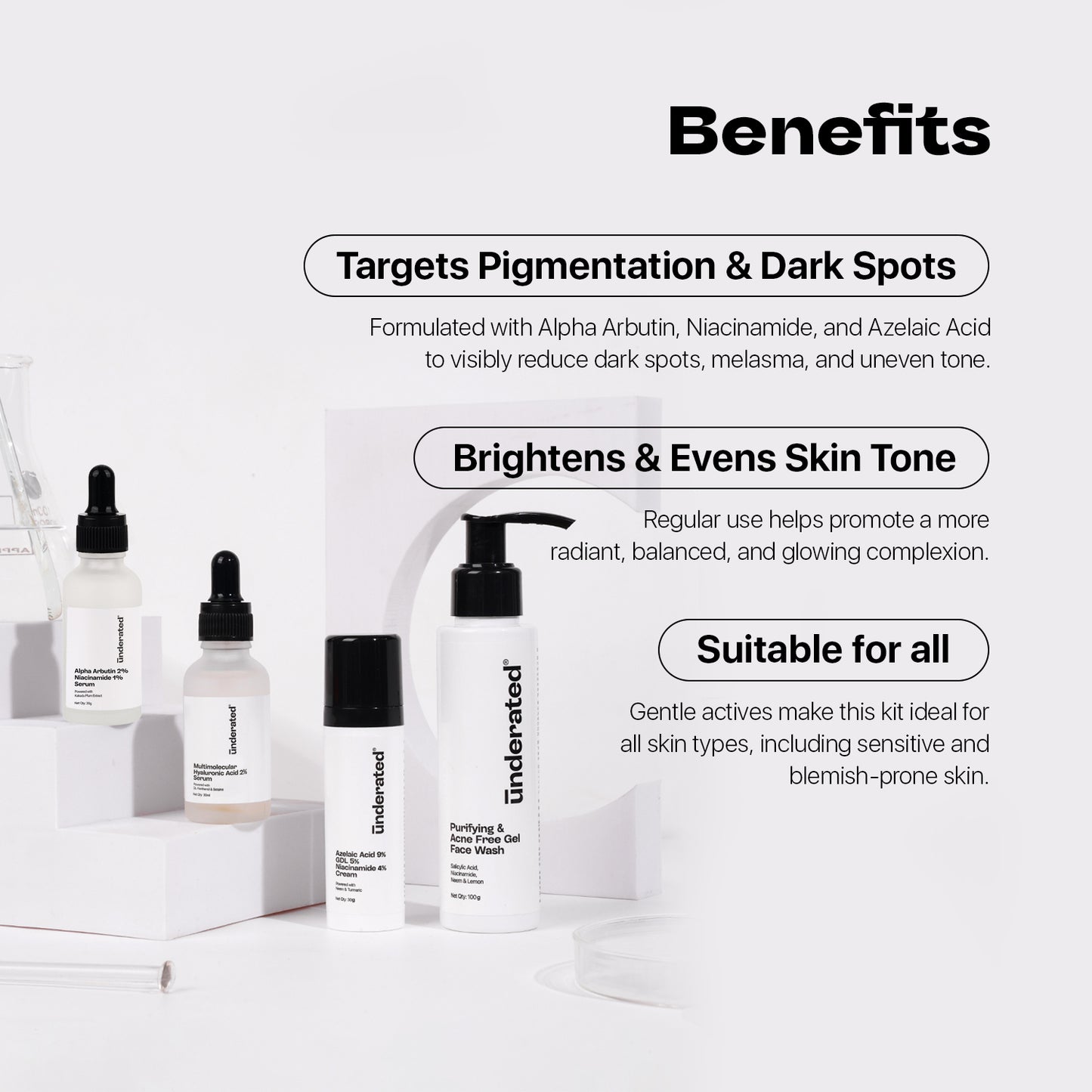 Pigmentation & Dark Spot Correction Kit For Men & Women