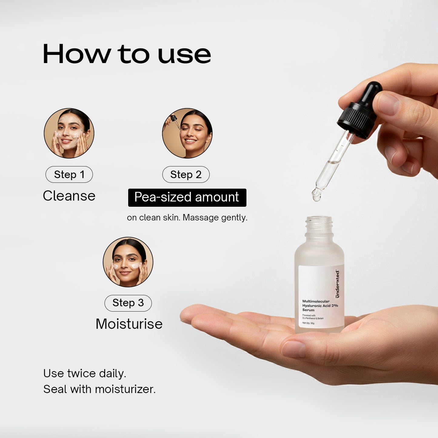 Multimolecular Hyaluronic Acid 2% Serum
