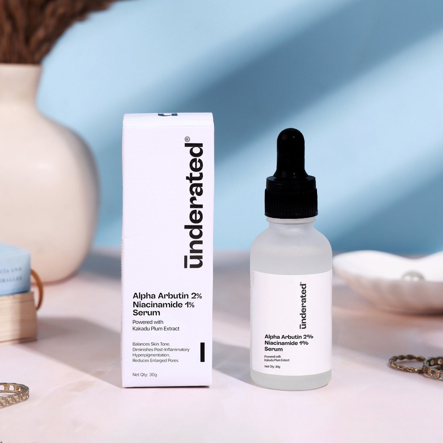 Alpha Arbutin 2% + Niacinamide 1% Serum - 30g | Brightening & Skin Tone Correction