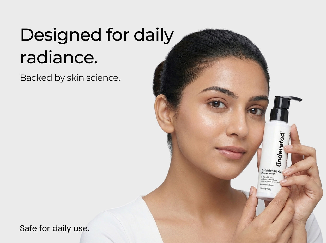 Brightening Gel Face Wash with Vitamin C & AHA BHA complex