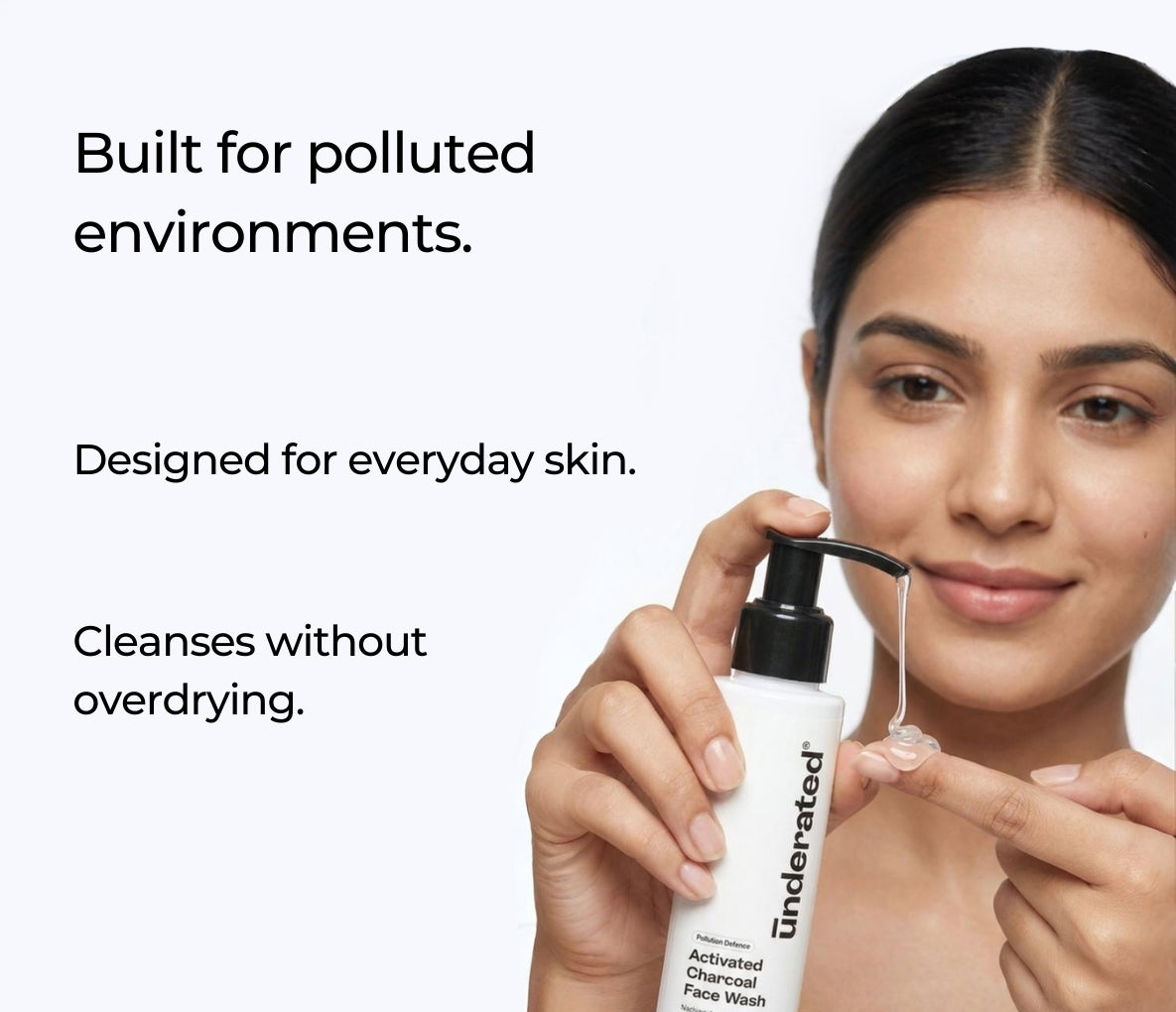 Activated Charcoal Pollution Defence Face Wash