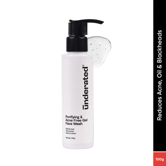 Purifying and Acne Free Gel Face Wash - 100g | For Acne Control and Shining Skin